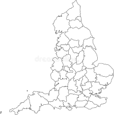 If you know your new england counties you can just add shire to the end and nail most of them. Blank Map Of England Counties Stock Vector Illustration Of Berkshire County 20989928