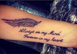 This tattoo features a nesting doll holding a beetle. Always On My Mind Forever In My Heart Tattoos Tattoo Quotes Memorial Tattoos