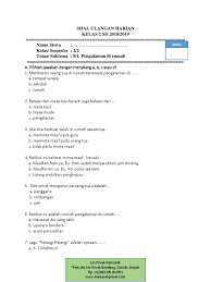Tema 5 pada kelas 2 yaitu membahas tentang pengalamanku. Soal Kelas 2 Tema 5 Subtema 1 Pengalamanku