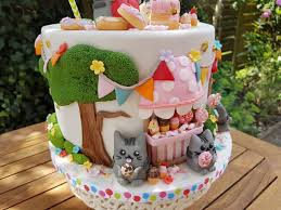 Combine these fantastic cat party birthday ideas together for an unforgettable celebration. Pusheen Cat Birhtday Party Cake By Gabriela Ruscher Cakesdecor