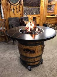 This wine barrel fire pit will last for a very long time and will not rust out like many of the metal fire pits on the market. Concrete Fire Pits Various Examples Barrel Fire Pit Gas Etsy Propane Fire Pit Table Barrel Fire Pit Wine Barrel Fire Pit