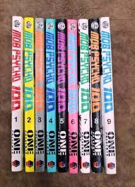 MOB PSYCHO 100 Manga By ONE volume 1-9 Set English Version Comic FAST  SHIPPING | eBay
