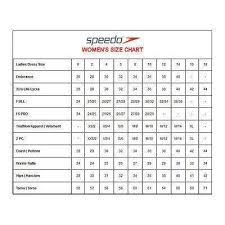 Circumstantial Speedo Size Chart For Swimsuits 2019