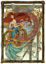 Community Post Art Nouveau Disney Princesses Disney Princess Art Art Nouveau Disney Princess Art