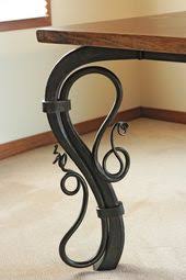 Sold as a set of four~metal leg with clear finished wood bottom. 130 Metal Table Legs Ideas Metal Table Legs Metal Table Table Legs