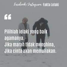 Cukup dengan budi bahasa dan kesopanan yang tinggi. Fakta Lelaki Lelaki Baik Facebook