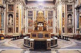 The ceiling is a masterpiece of the renaissance and the work of giuliano da sangallo. The Papal Basilica Of St Mary Major Rome Basilica Di Santa Maria Maggiore Pilgrim Info Com