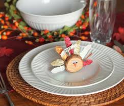 6 finally, punch out some pale blue snowflakes and glue randomly around the mittens. 25 Diy Thanksgiving Place Cards Easy Name Card Ideas For Thanksgiving