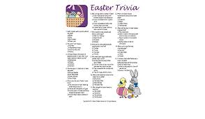 Earth trivia questions for kids. Amazon Com Printable Easter Trivia Game Download Software