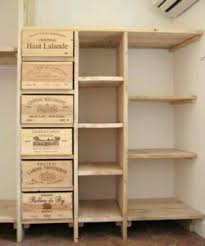 Pin By Becky Bischoff On For The Home Wooden Wine Crates Wine Crate Shelf Wine Crate