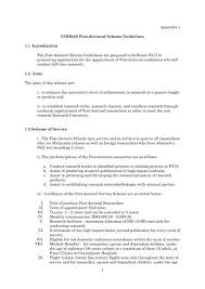 Faculty of science university of putra malaysia. 1 Appendix 1 Unimas Post Doctoral Scheme Guidelines 1 1