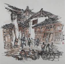 He had participated actively in artist field trips around the southeast asian region in the 1960s. Lim Tze Peng Through The Alley I Ink On Paper 6 By Global Artwork On Deviantart