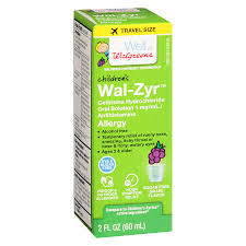 Walgreens Wal Zyr Childrens Sugar Free Dye Free Grape
