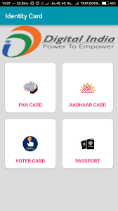 Download blank pan form 49a (pdf) mypan mobile app. Aadhaar Card Pan Card Voter Id Passport For Android Apk Download