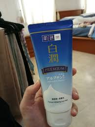 Hada labo gokujyun alpha cream. Hada Labo Premium Whitening Face Wash Review