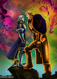 Escanor Vs Estarossa Seven Deadly Sins Anime Escanor Seven Deadly Sins Seven Deady Sins