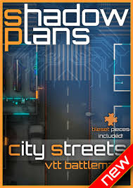 Map of downtown seattle for shadowrun. Shadowplans City Streets Shadowplans Drivethrurpg Com