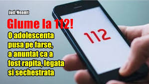 Aproape fiecare casă din lumea occidentală deţine unul. Glume La 112 O AdolescentÄƒ PusÄƒ Pe Farse A AnunÈ›at CÄƒ A Fost RÄƒpitÄƒ LegatÄƒ È™i SechestratÄƒ