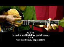 Saeful mujab 1 year ago. Lirik Lagu Adek Berjilbab Ungu Kunci Gitar