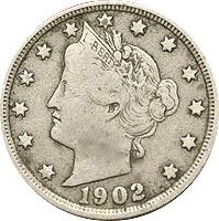 1902 Liberty Head V Nickel Value Cointrackers