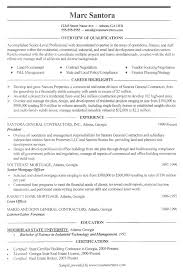 Construction Resume Example General Contractor Sample Resumes