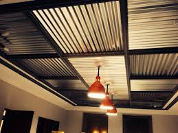 The corrugations within the steel increase the overall tensile strength. False Ceiling At Relaxing Zone Dropped Ceiling Basement Ceiling Ceiling Tiles Basement
