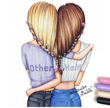Pin By Amanda Paulino On Doodle Drawings Of Friends Bff Drawings Best Friend Drawings