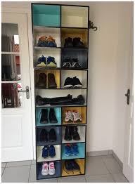 Diy J Ai Fabrique Mon Meuble A Chaussures Lpb Carton En 2020 Meuble Chaussure Diy Fabrication Meuble
