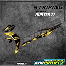 Konsep modifikasi jupiter z hitam balap. Cod Stiker Motor Striping Jupiter Z1 Motor Yamaha Motor Sticker Variasi List Racing Gold Shopee Indonesia