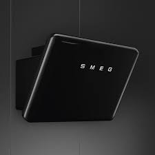 Hotte Noir Kfab75bl Smeg Be