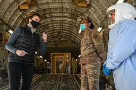 14 Secaf Visits Travis Afb Image: PICRYL