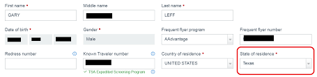 These forum guidelines shall be governed by and construed in accordance with the laws applicable in your country of residence. The Real Reason American Now Asks Your State Of Residence When You Buy A Ticket View From The Wing
