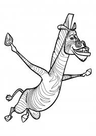 Now they need to survive on this island where continually traps danger… Zebra Marty Coloring Pages Madagascar Coloring Pages Colorings Cc