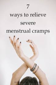 7 Ways To Relieve Severe Menstrual Cramps Immediately Elephant On The Road Severe Menstrual Cramps Period Cramp Remedies Remedies For Menstrual Cramps