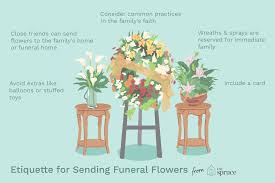 Vancouver florist offers several types of standing arrangements, ranging in size from baskets containing single flowers such as lilies and roses, to we have arrangements that can be made up of a single type of flower such as a bouquet of roses or a multitude of appropriate blossoms that will. Proper Etiquette For Sending Funeral Flowers