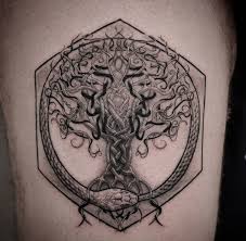 Tatuagens Vikings 44 Imagens E Significados Dicionario De Simbolos Tatuagem masculina tigre com caveira. tatuagens vikings 44 imagens e