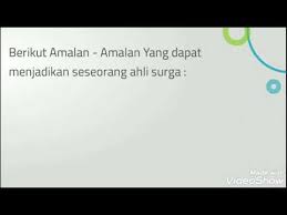 Semuanya diketahui oleh allah dengan detail, penuh kecermatan dan kewaspadaan, baik secara lahir maupun batin. Sebutkan Amalan Yang Dapat Menjadikan Seseorang Ahli Surga Youtube