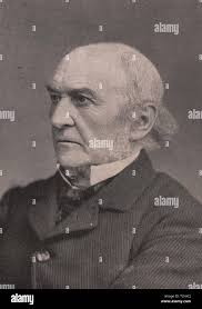 Gladstone print hi-res stock photography and images