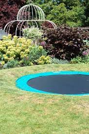 Back drop from bounce f. Sunken Trampoline How To Sink A Trampoline In The Ground Atlantic Trampolines Blog