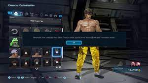How do you unlock costumes in tekken 7? Tekken 7 How To Unlock Gears And Items For All Characters Youtube