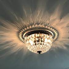 Get free shipping on qualified crystal flush mount lights or buy online pick up in store today in the lighting department. Mia Crystal Flush Mount Pottery Barn
