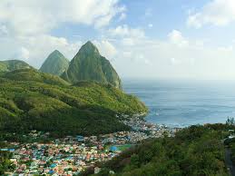 Image result for pitons lucia