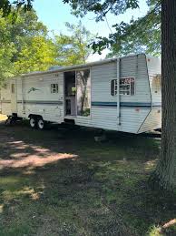 You can paint rv exterior fiberglass by using fiberglass paint. Painting The Rv Exterior Seeking Lavender Lane