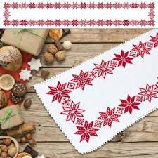 This is an interesting and nice stitch pattern: Cross Stitch Patterns For Tablecloths And Napkins For Downloading In Pdf Coricamo