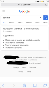 Pornhub google search