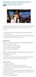 We embody that incredible diversity. Pepejal On Twitter How To Apply Basically Very Easy You Can Go On Google And Search Cadet Pilot Programme And There Will Be A Lists Of Airlines Offering The Programme Malaysia