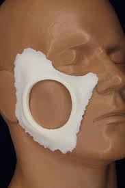 Wange Mit Loch Rechts Die Maske Rubber Wear Shop