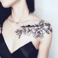 Front shoulder flower tattoo designs for girls. 27 Top Shoulder Tattoos For Women Worldareg Com