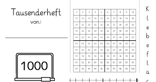 'ausdrucken' auch in diesen einträgen gefunden fügen sie ihr.auf der pdf datei enthalten: Tausenderheft Pdf Mathematik 3 Unterrichten Lernen