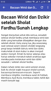 Bacaan Doa Setelah Sholat Wajib Pour Android Telechargez L Apk